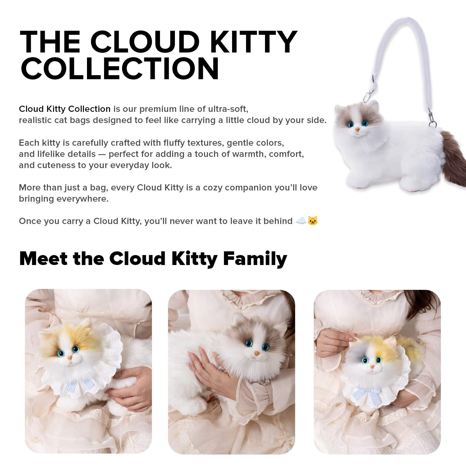 EUFORIA 2026 | Cloud Kitty Collection - Crossbody Bag